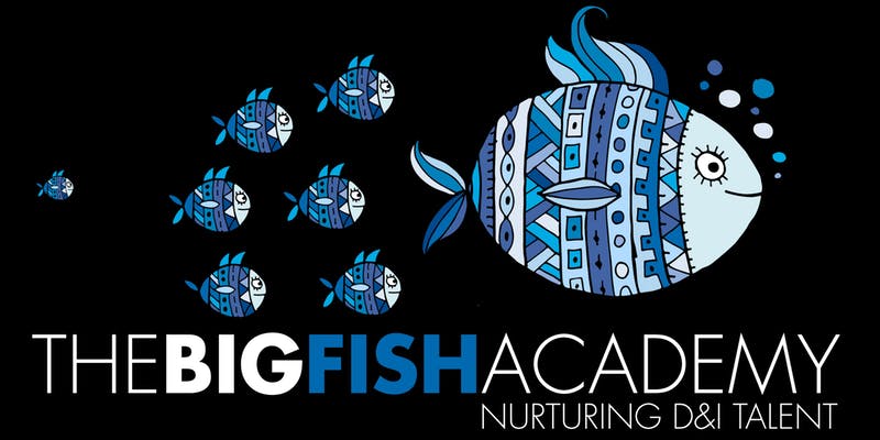 The Big Fish Academy logo - Nurturing Diversity and Inclusion Talent
